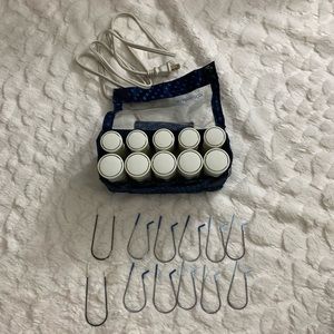 Remington Hot Travel Rollers in Cute Carrying Case